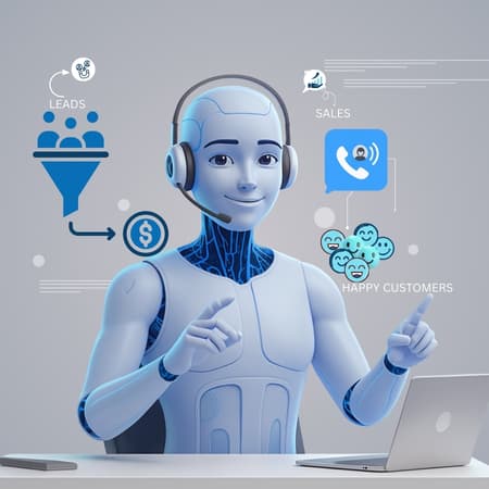AI Sales Agent for Business Automation, AICLEX™ Technologies India
