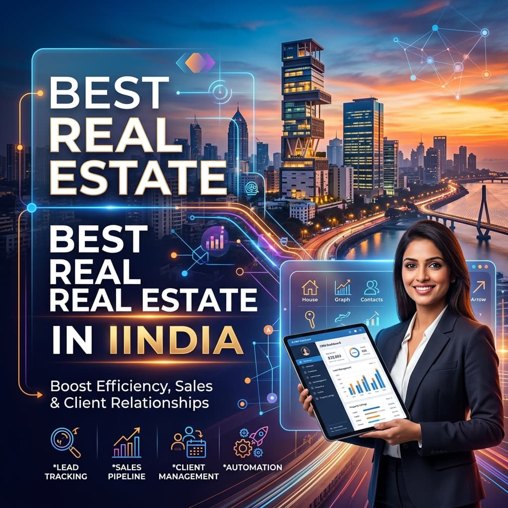 The Best Real Estate CRM in India: Ultimate 2026 Guide to Skyrocketing Your Property Sales