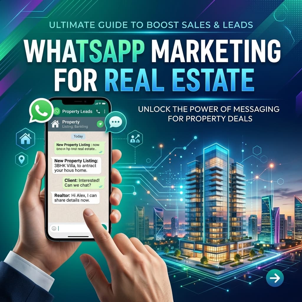 WhatsApp Marketing for Real Estate: Boost Property Sales Instantly