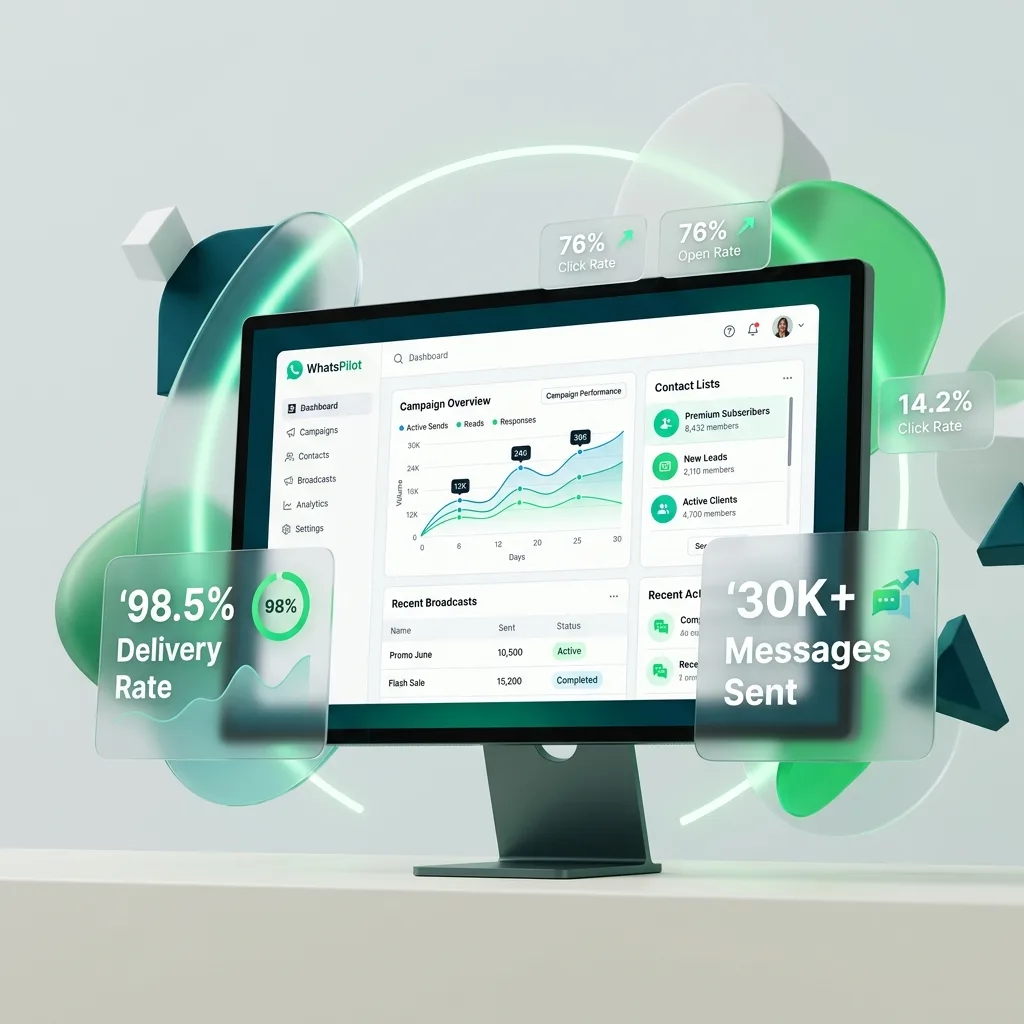 WhatsPilot, WhatsApp Marketing Automation Platform by AICLEX™