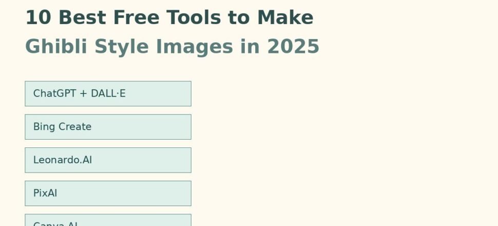 free_ghibli_style_tools_2025