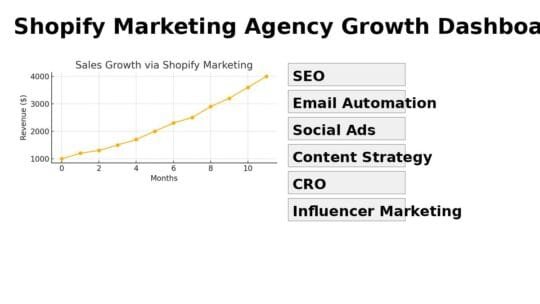 Shopify marketing agency helping eCommerce stores grow